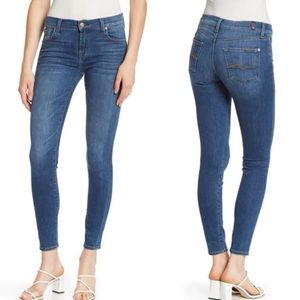 7 For All Mankind Gwenevere Skinny Jeans Size 29